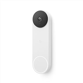 Google Nest Battery Video Doorbell Camera - Snow