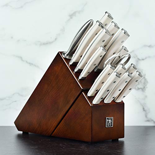 Zwilling J.A. Henckels International 16 Piece Forged Accent Knife Block Set - Off-White