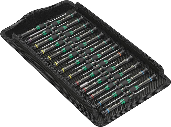 Wera Kraftform Micro Electronic Screwdriver Set - 25 Pieces