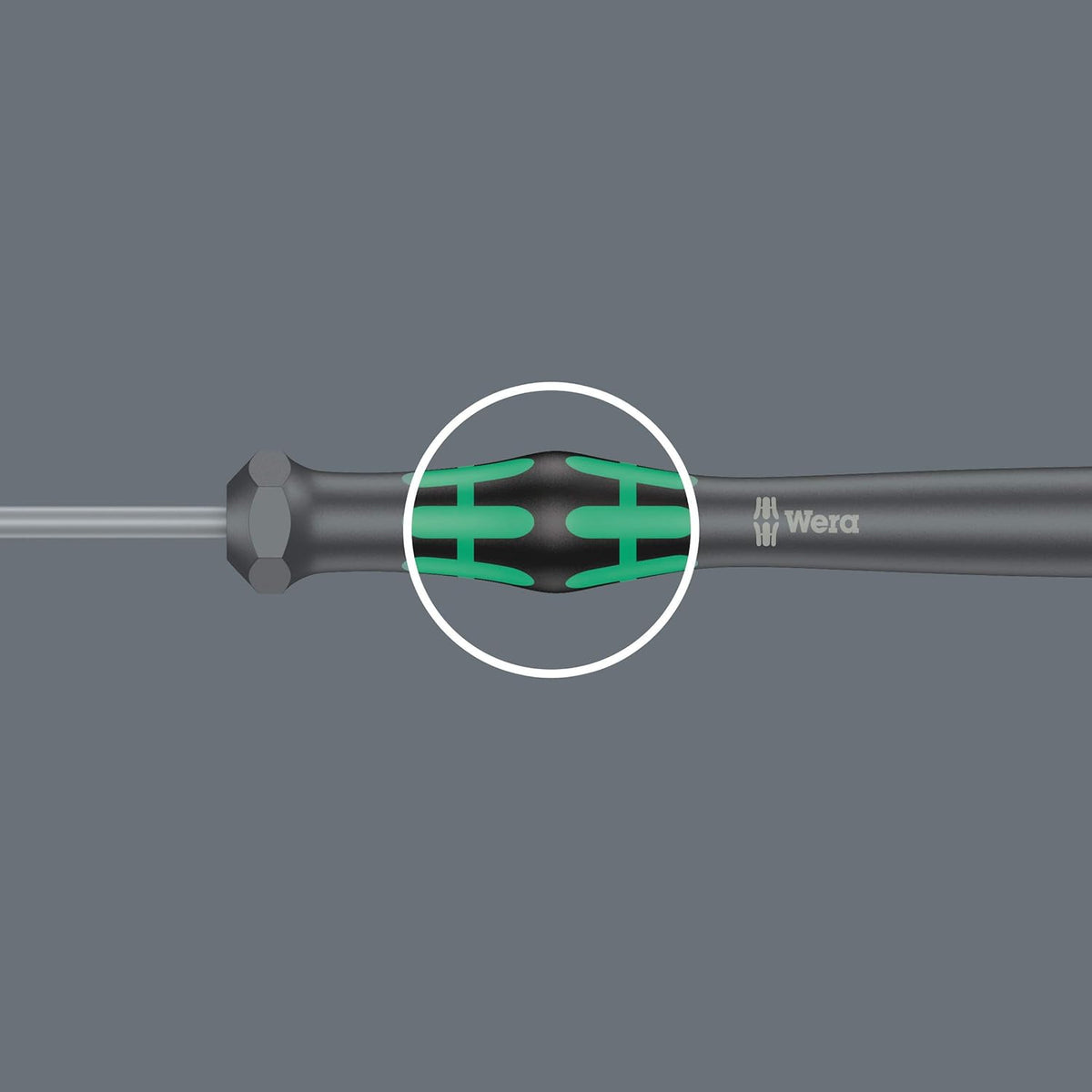 Wera Kraftform 2035/6 Jeu de 6 tournevis électroniques avec fente et support