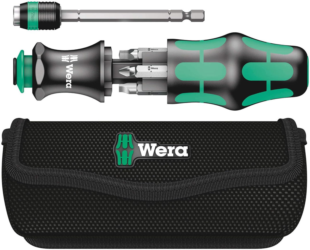 Wera Kraftform Compact tool box with Silver pouch 66 cm