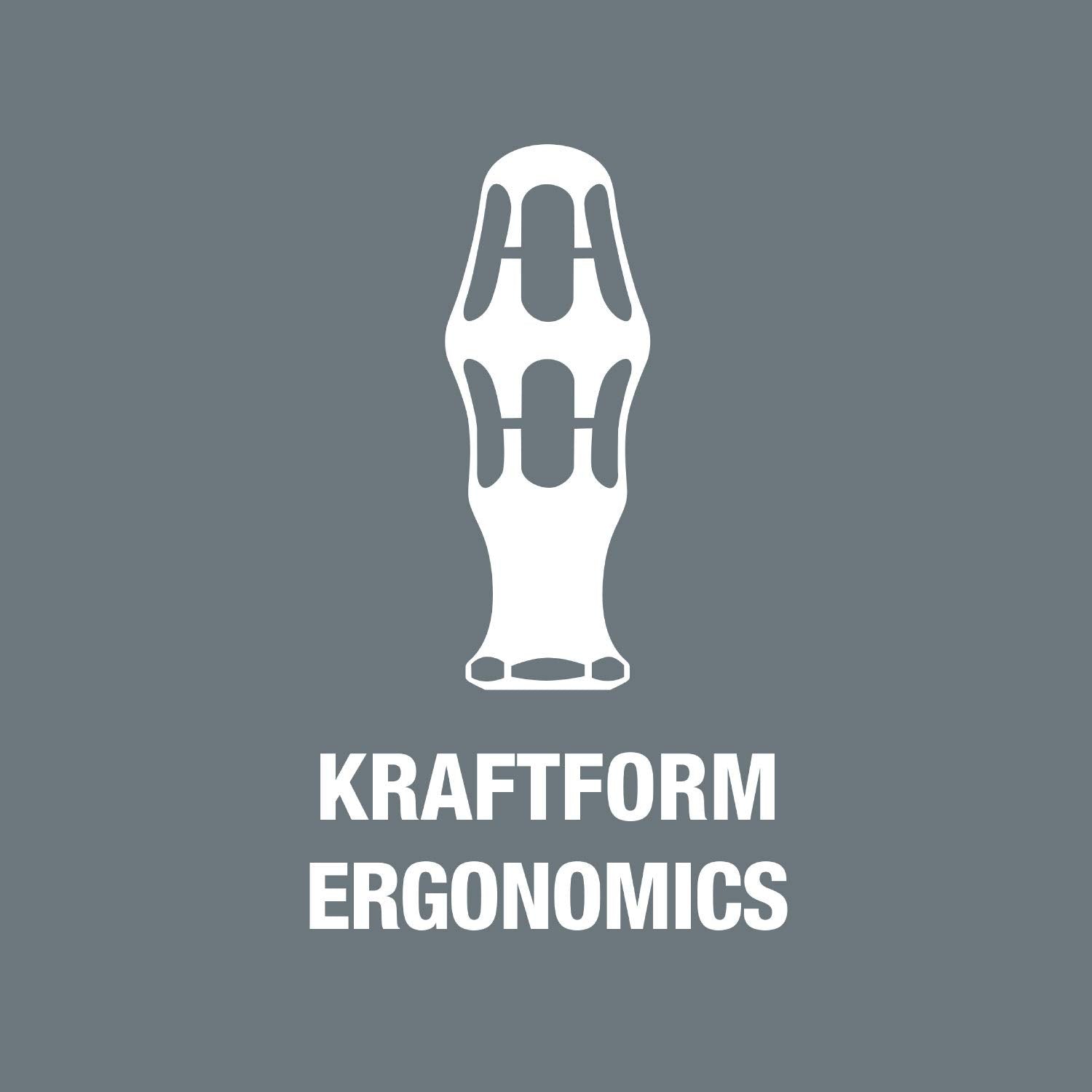 Wera Kraftform 392 Hexagon Flexible Shaft Bitholding Screwdriver - 1/4" Head - 177mm Blade Length