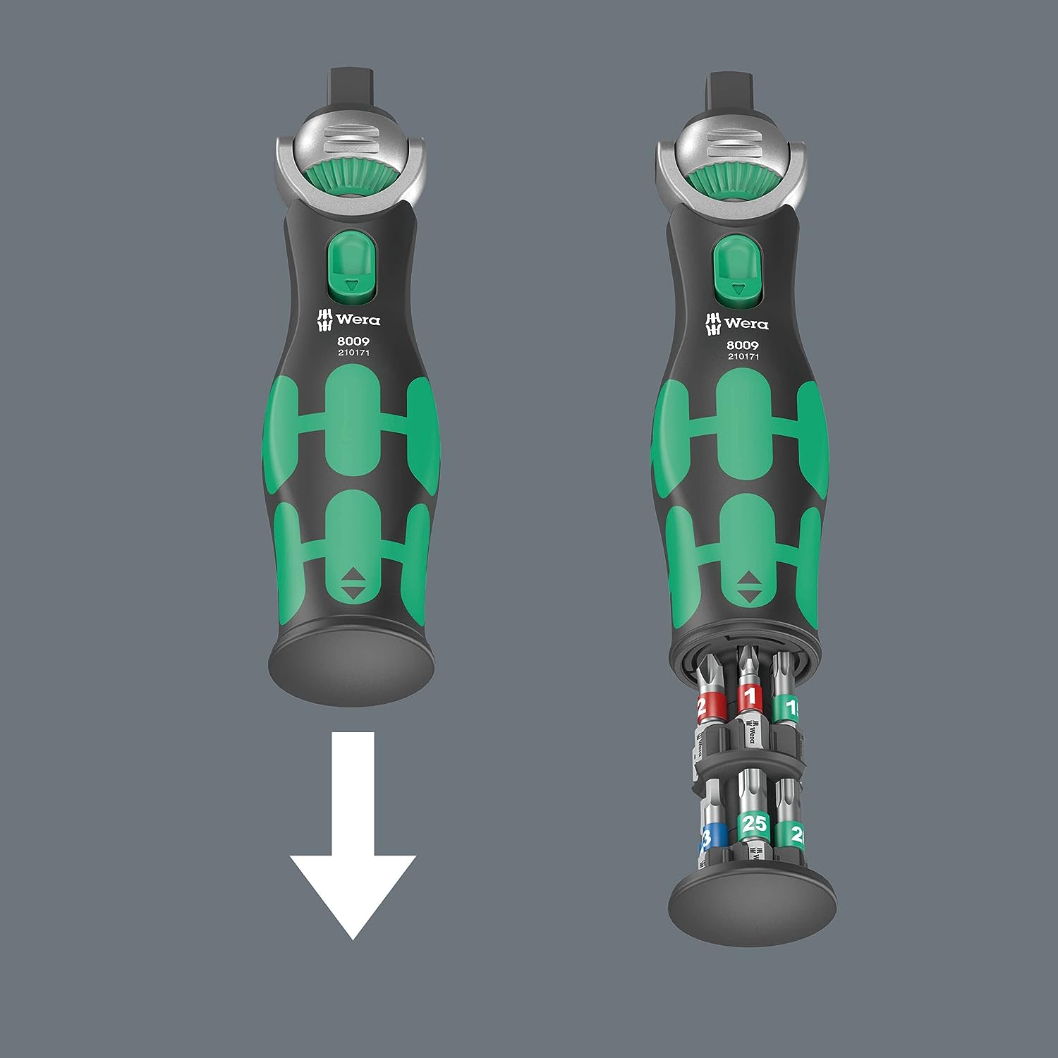 Wera 8009 Zyklop Pocket Set 2 - Ratchet set - 18 pieces