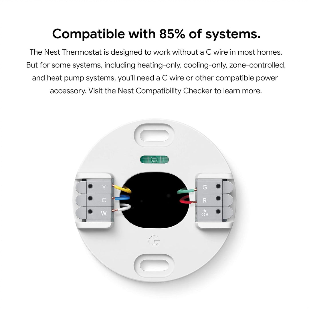 Nest Smart Programmable Wifi Thermostat - Snow
