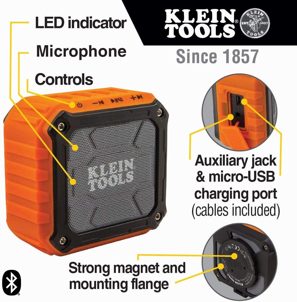 Klein Tools Portable Wireless Speaker