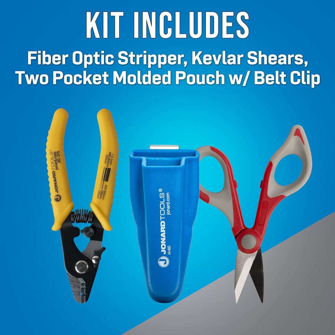 Jonard Tools Fiber Stripper & Kevlar Cutting Kit
