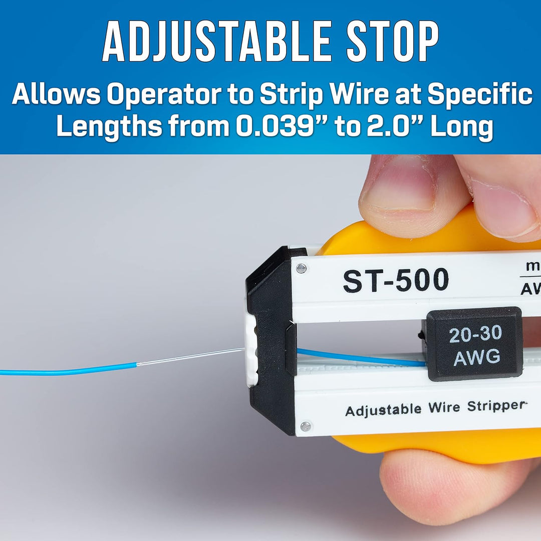 Jonard Tools 20-30AWG Adjustable Precision Wire Stripper