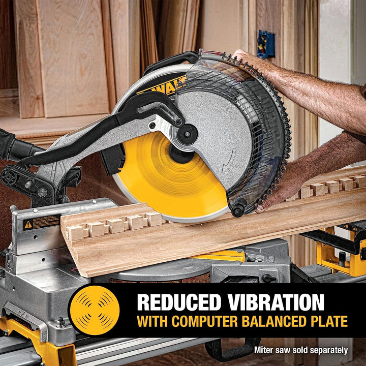 DEWALT Series 20 12-Inch 80 Tooth And 12-Inch 32T ATB Thin Kerf Crosscutting Miter Saw Blade