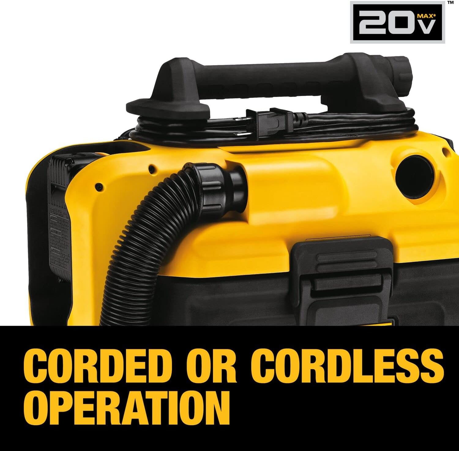 Aspirateur sans fil Dewalt 18V/20 MAX