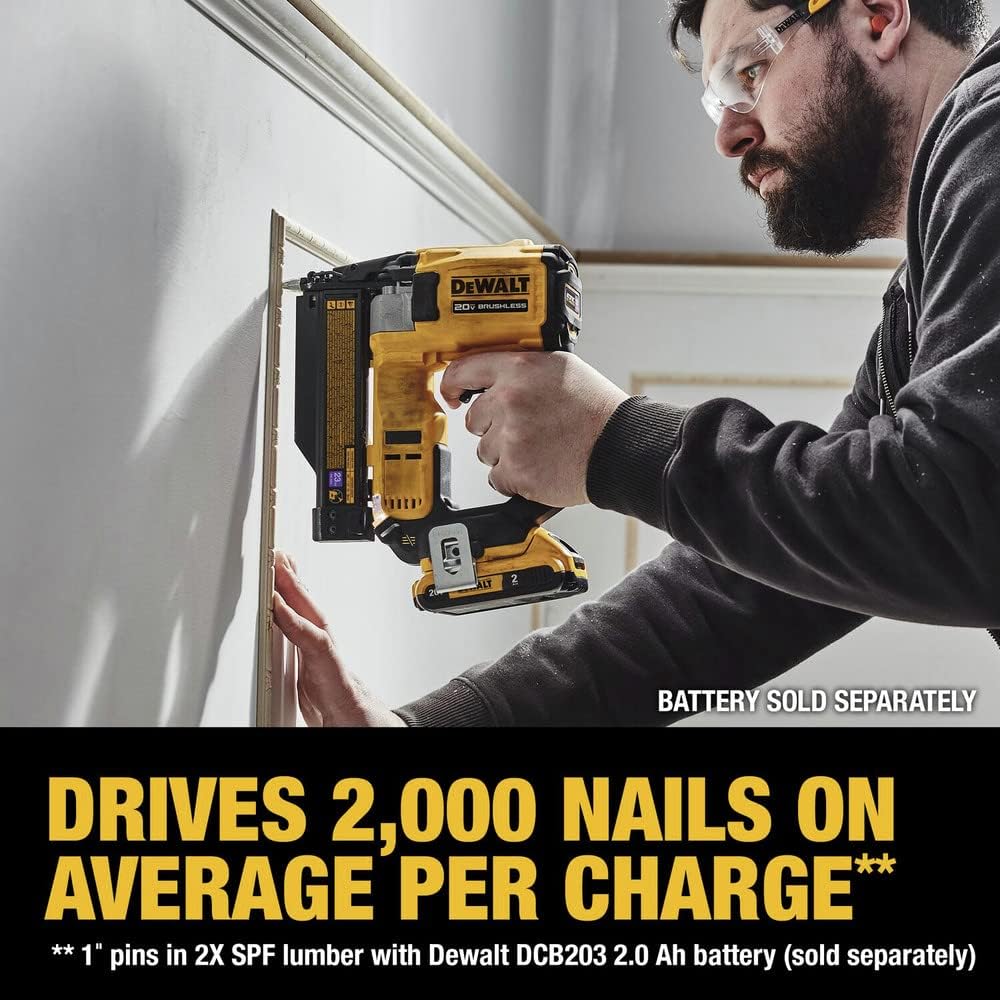 Dewalt 20V Max 23GA PIN Nailer Bare Tool