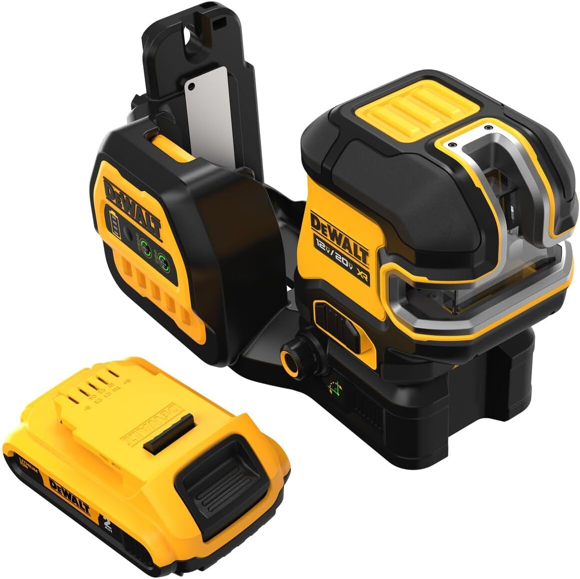 Niveau laser Dewalt 20 V/12 V Max – Outil seul uniquement – Vert