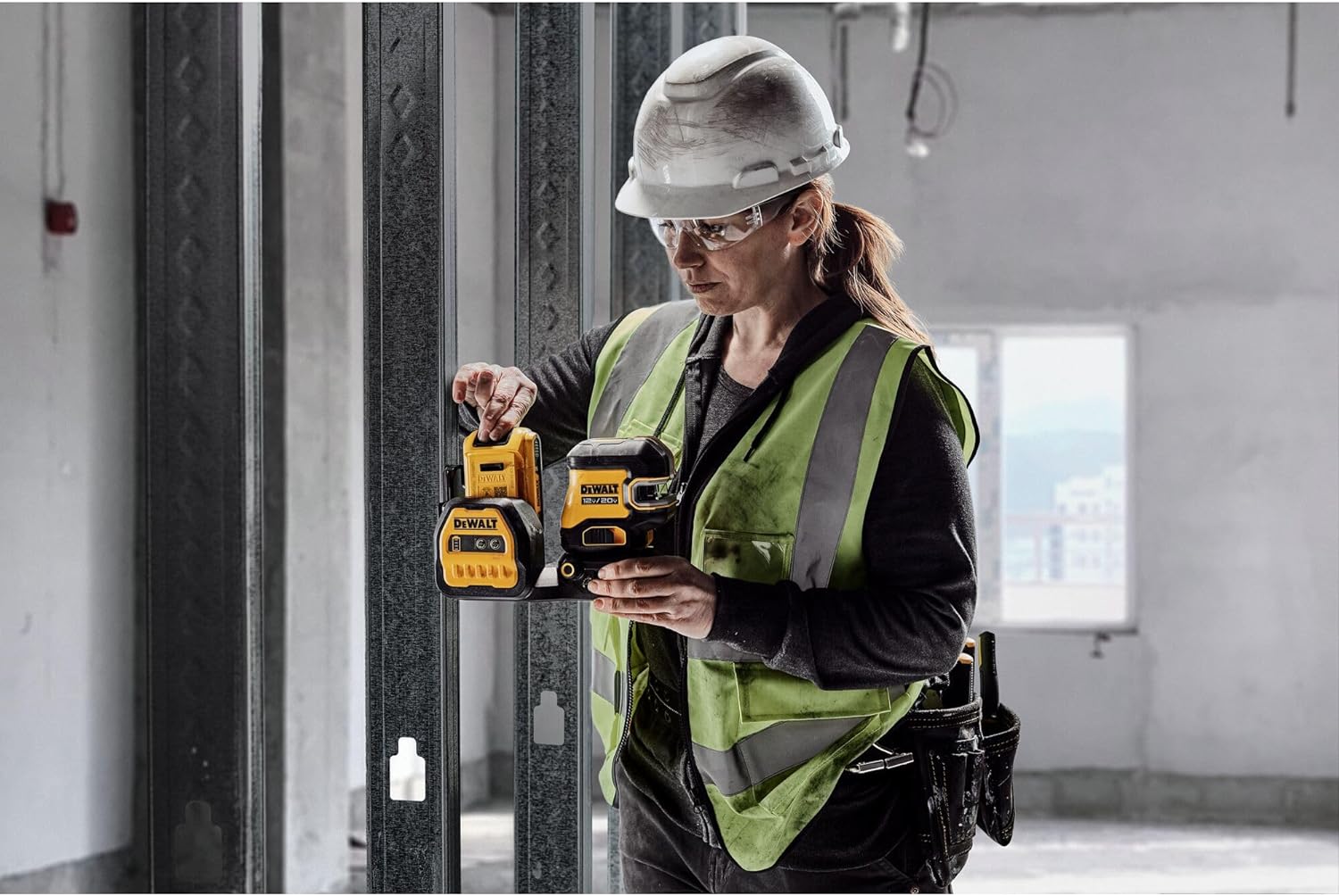 Niveau laser Dewalt 20 V/12 V Max – Outil seul uniquement – Vert