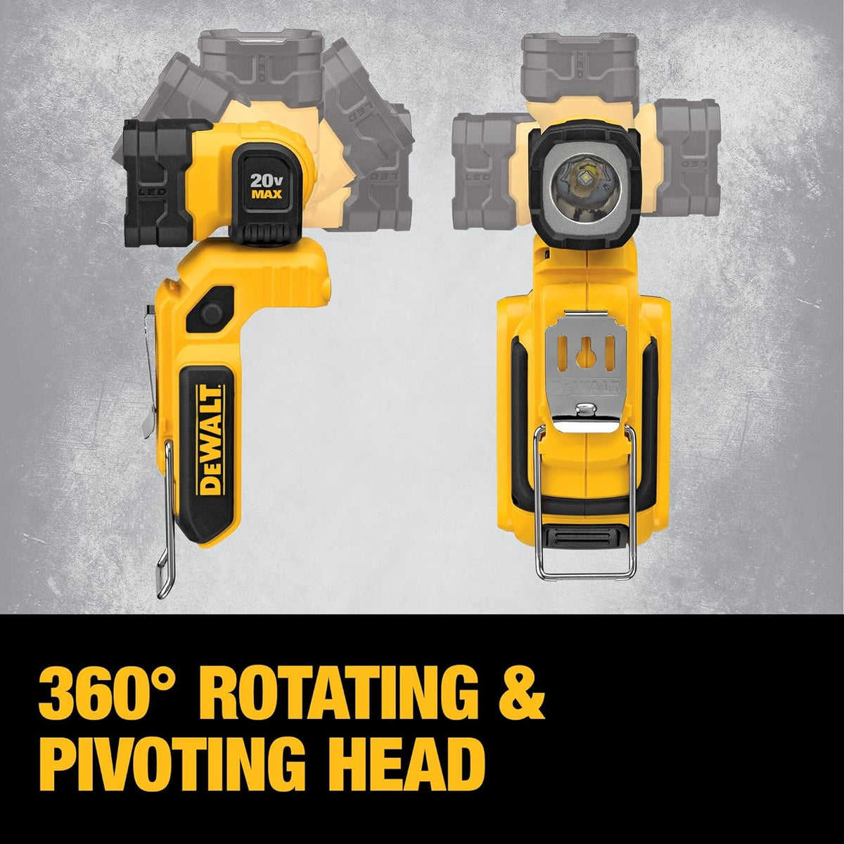 Dewalt DCL044 Lampe de travail portative à LED 20 V Max