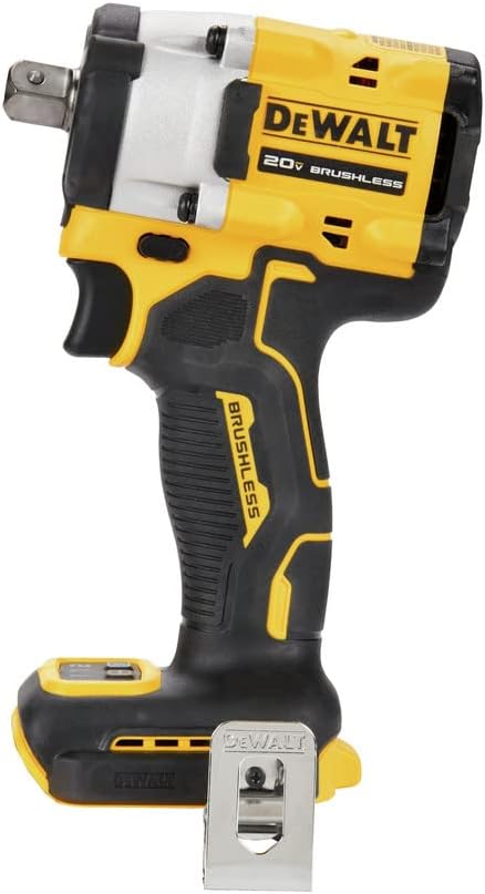 Dewalt Atomic 20V Max Clé à chocs sans fil avec enclume à goupille de détachement I/2 In - Outil seulement