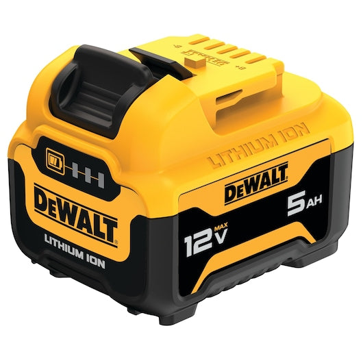 Batterie au lithium-ion Dewalt 12 V maximum 5,0 Ah