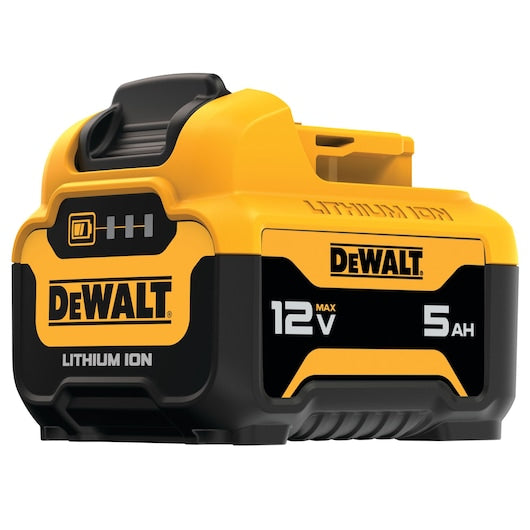 Batterie au lithium-ion Dewalt 12 V maximum 5,0 Ah