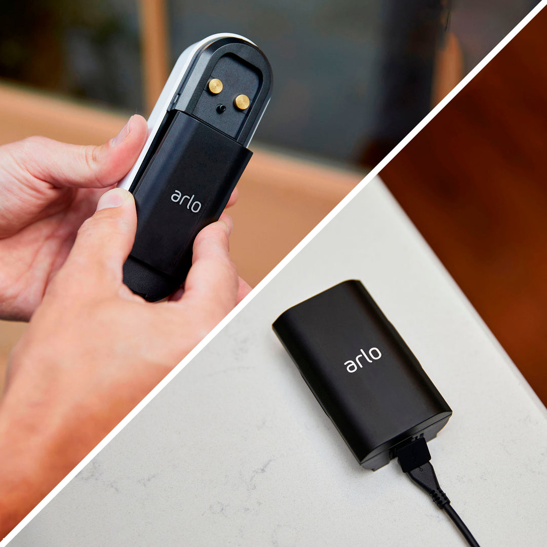 Arlo Essential Wi-Fi Smart Video Doorbell - Black