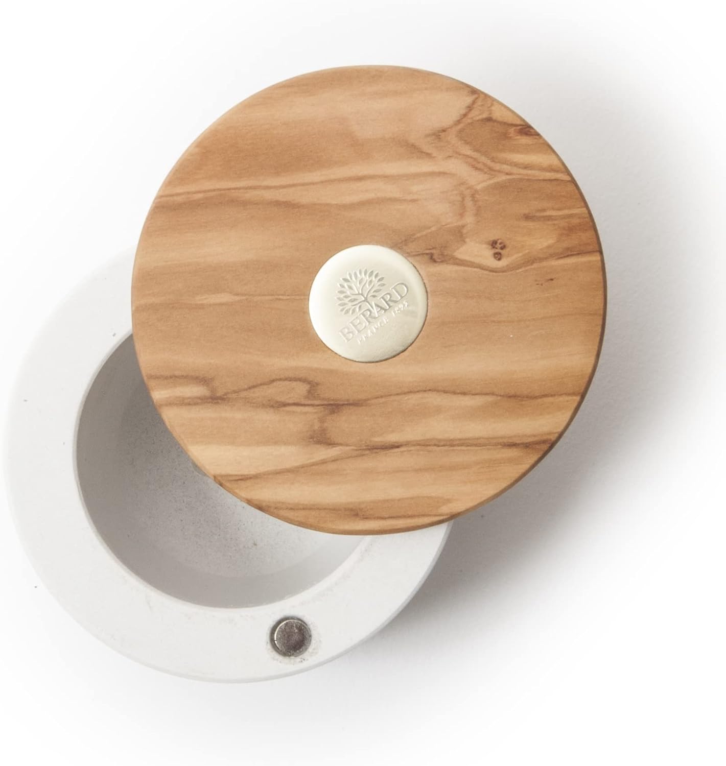 Pot à sel en béton Bérard - Blanc