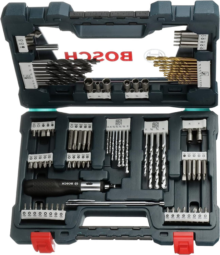 Bosch Drilling and Driving Mixed Set - 91 Piece