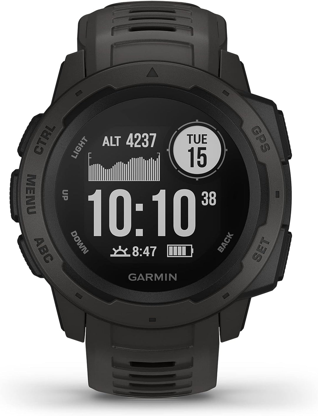 Garmin Instinct Rugged Outdoor Watch with GPS graphite