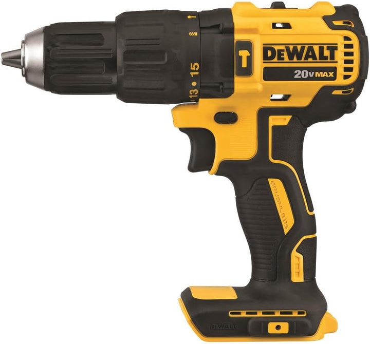 Dewalt 20V Max Brushless 1/2" Compact Cordless Hammer Drill - Tool Only
