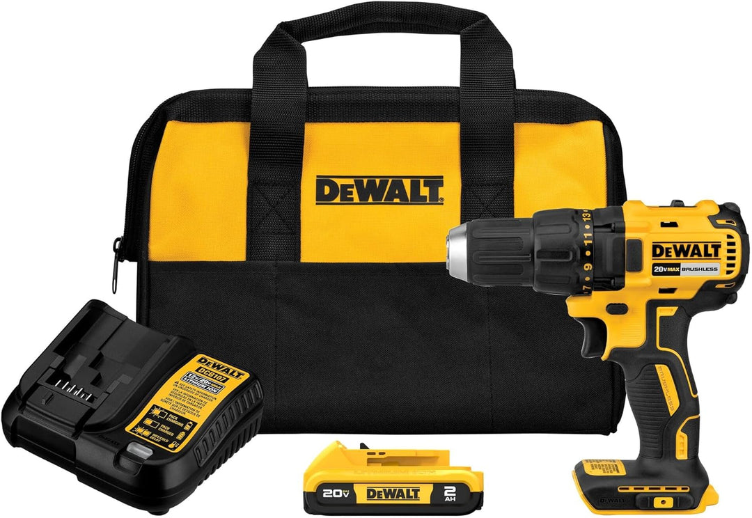Dewalt 1/2"  20V Max Cordless Drill Driver with Battery and Charger