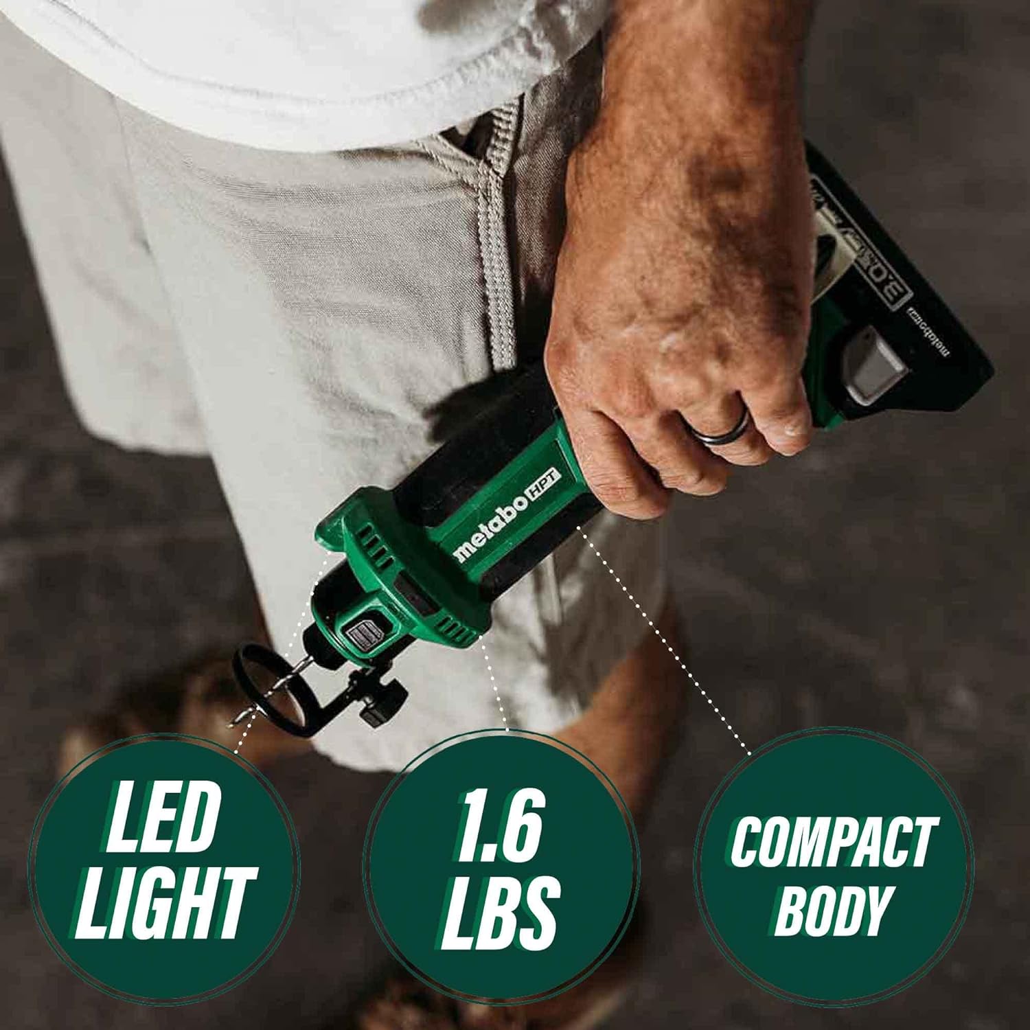 Metabo HPT 18V MultiVolt Cordless Drywall Cut-Out Tool - Tool Only
