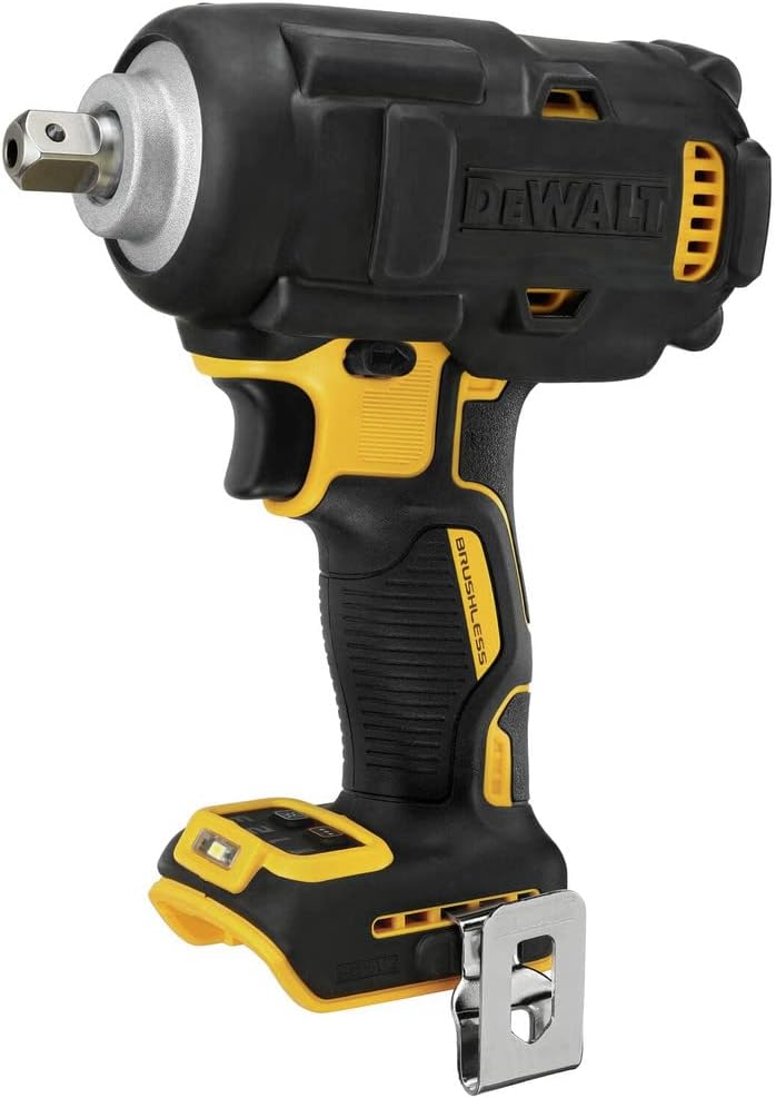 Clé à chocs Dewalt 20V MAX 1/2" à gamme moyenne avec enclume PIN à cran d'arrêt - Outil seul