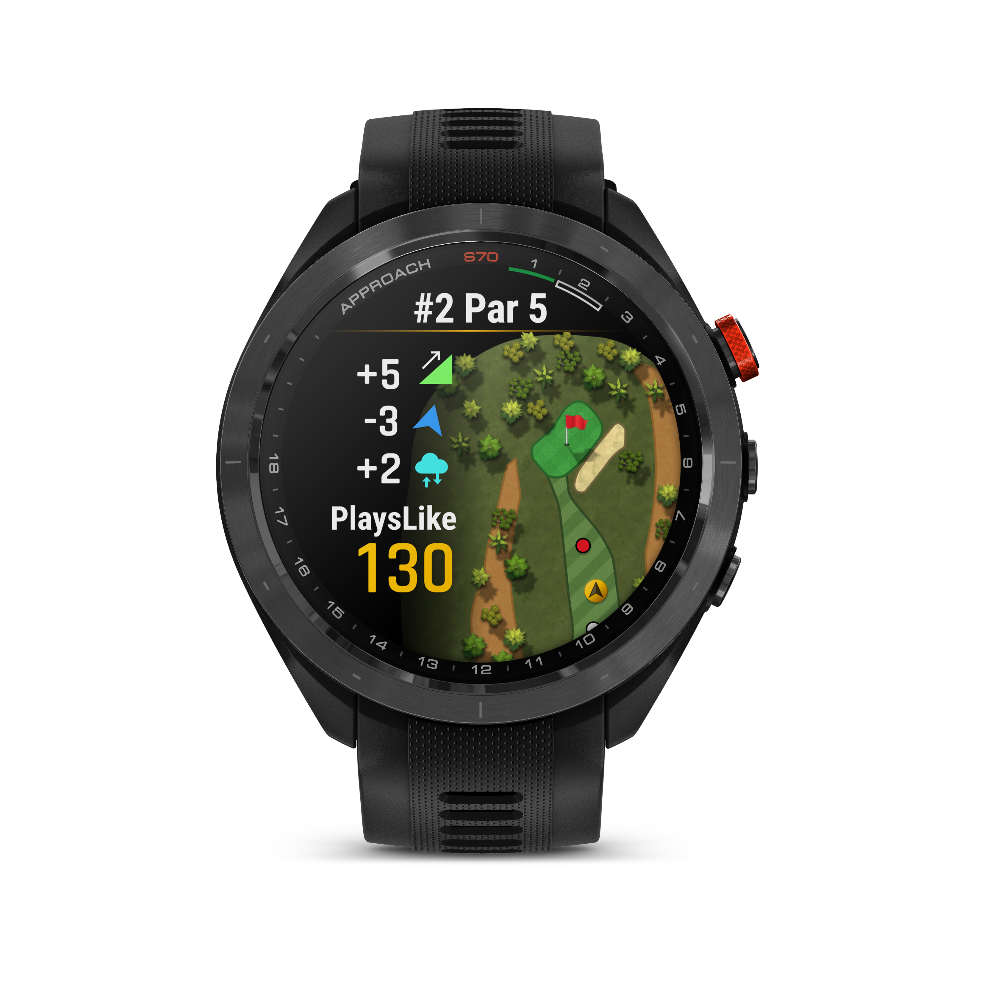 Garmin Approach S70 Premiun Golf GPS Watch - Black