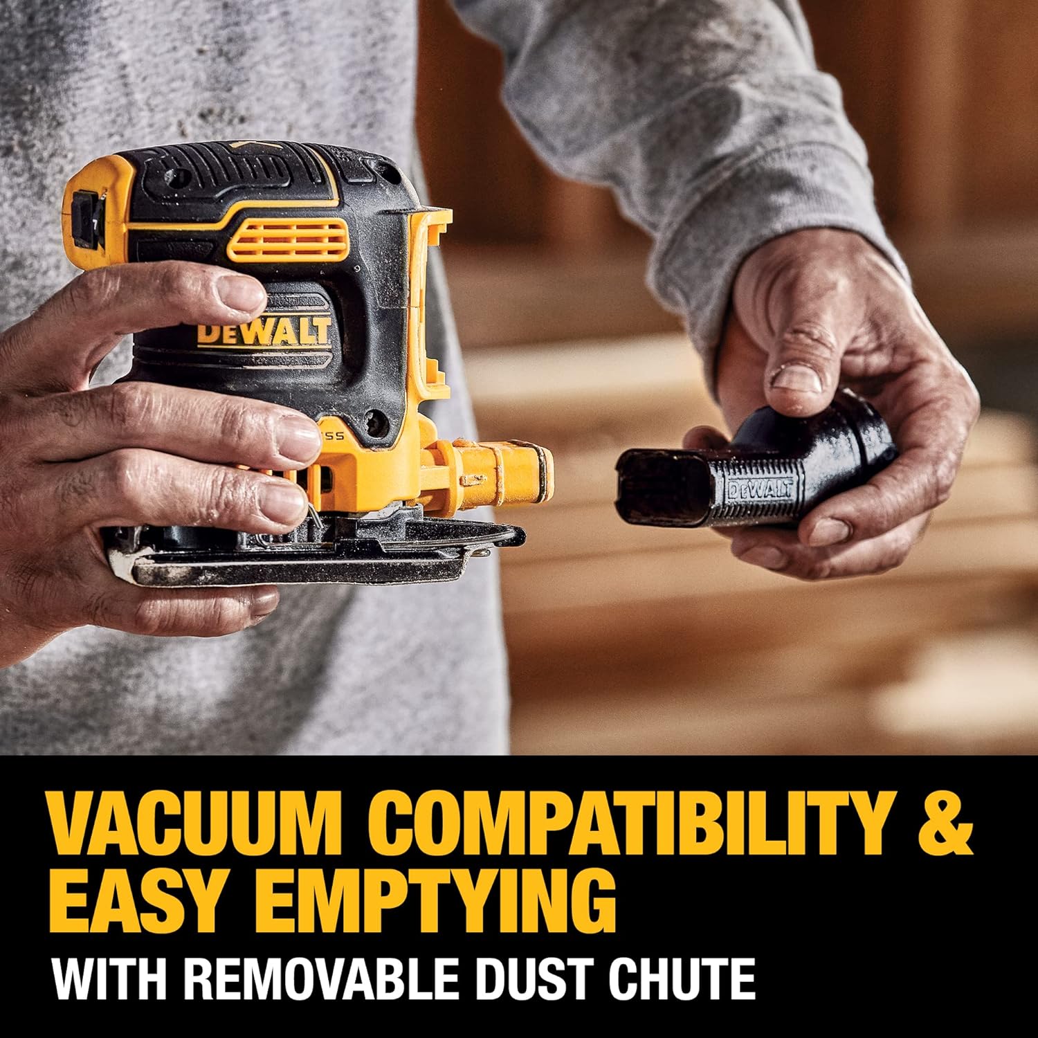Dewalt 20V Max XR Brushless Cordless 1/4 Sheet Variable Speed Sander (ponceuse à vitesse variable)