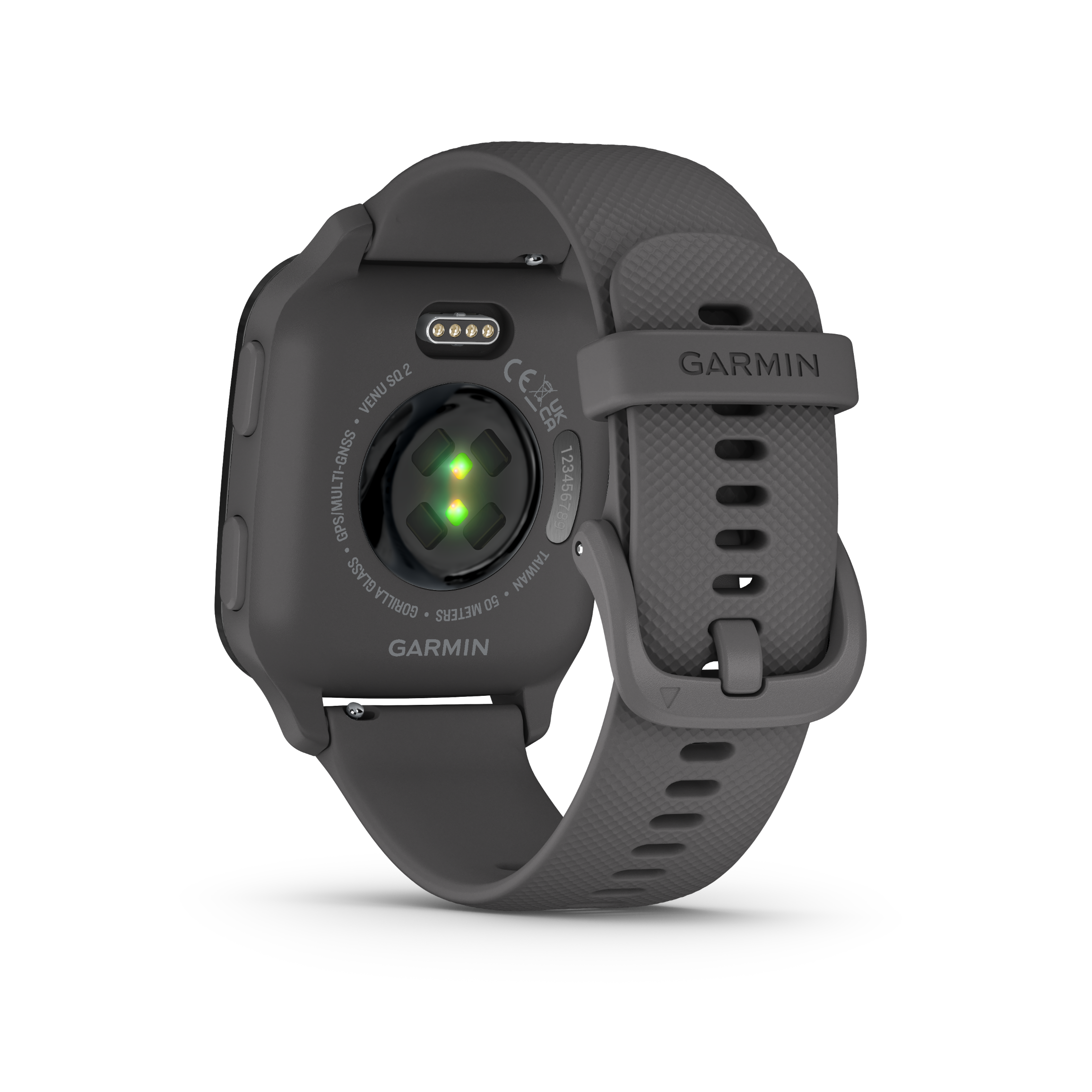 Garmin Venu Sq 2 GPS Smartwatch - Slate & Shadow Gray