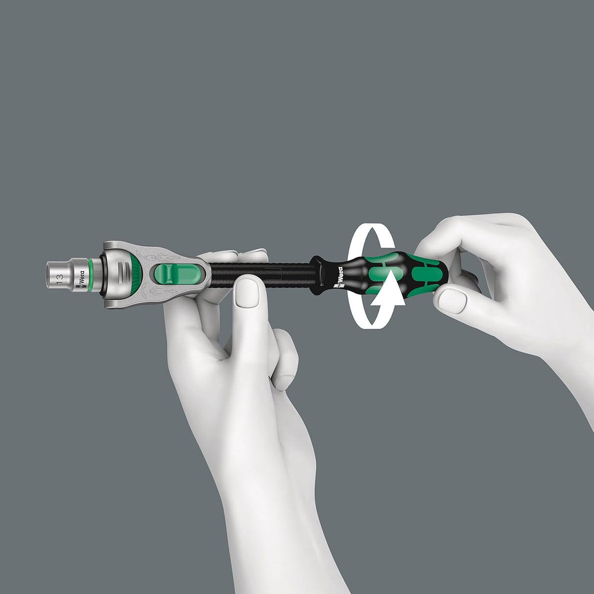 Wera 8100 SB 9 Zyklop Speed Ratchet 3/8" Imperial - Set