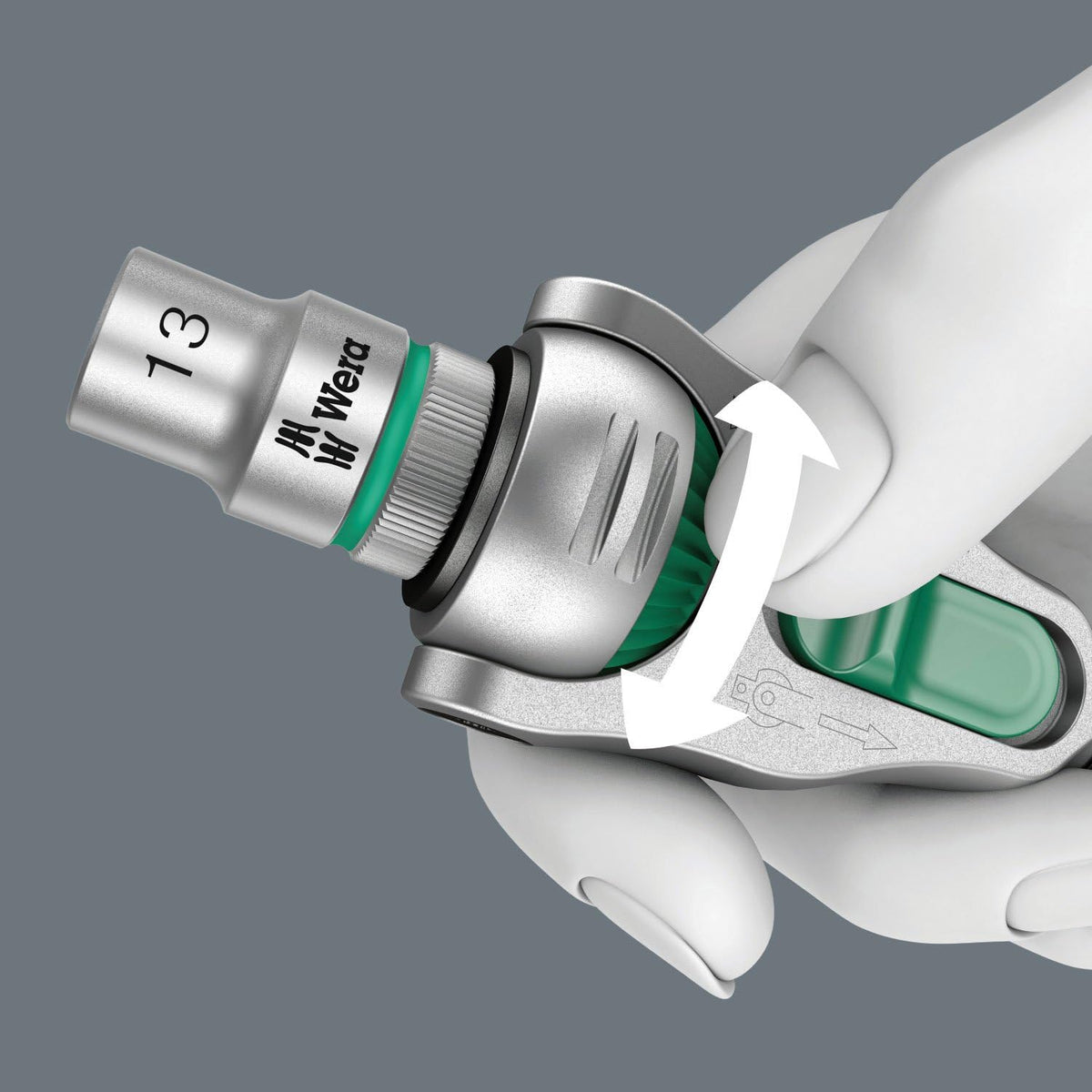 Wera 8100 SB 9 Zyklop Speed Ratchet 3/8" Imperial - Set