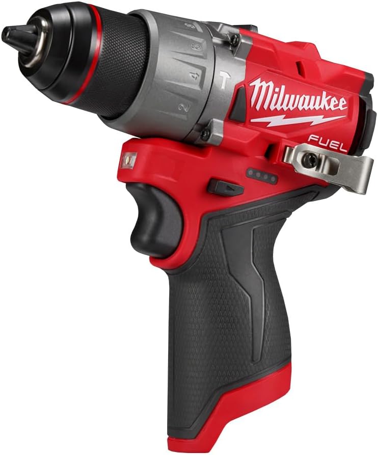 Milwaukee 12V Fuel 1/2" Cordless Hammer Drill & Driver - Outil seulement