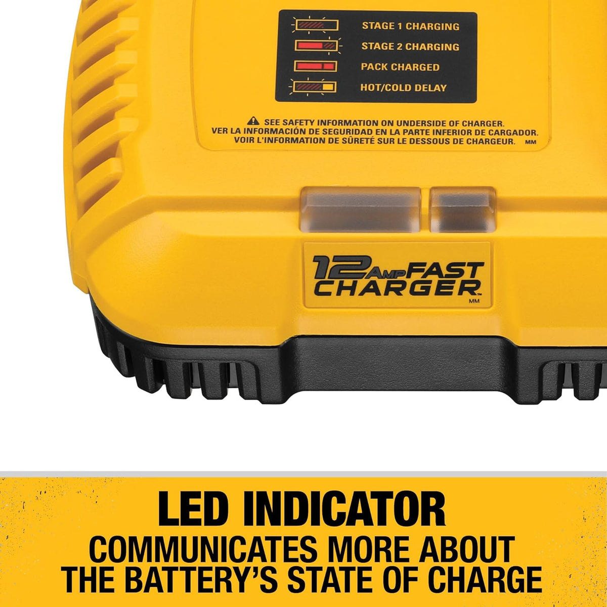 Chargeur de batterie Dewalt 20V Plus Flexvolt Fast Charger