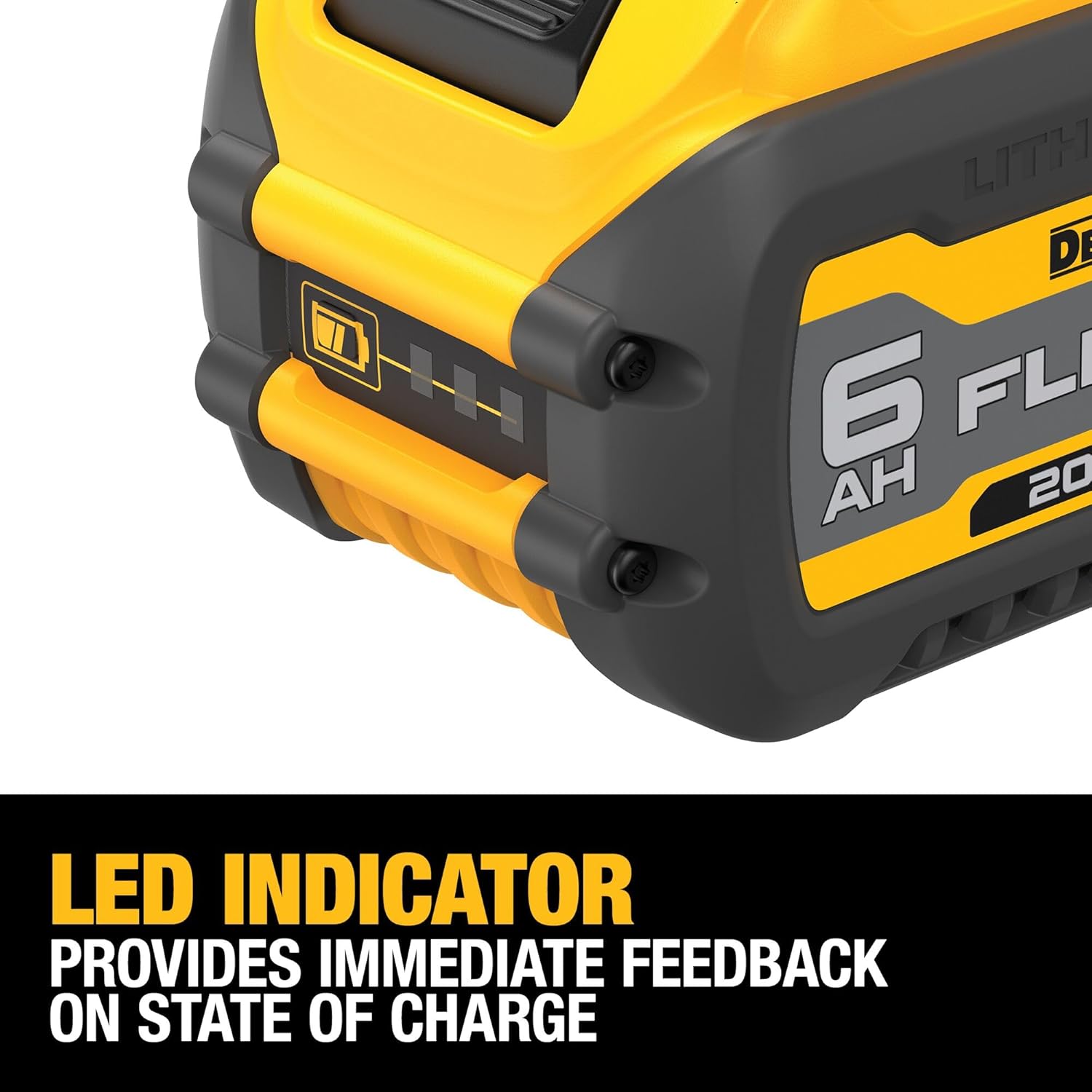 Batterie Dewalt 20/60V Max Flexvolt 6.0 Ah Dual Pack