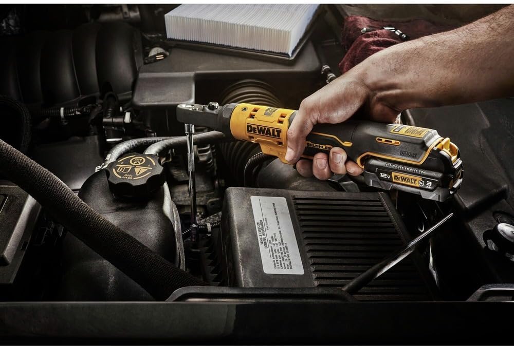 Dewalt 12V Max Xtreme Cordless 3/8" & 1/4" Ratchet Brushless Sealed Head - Tool Only