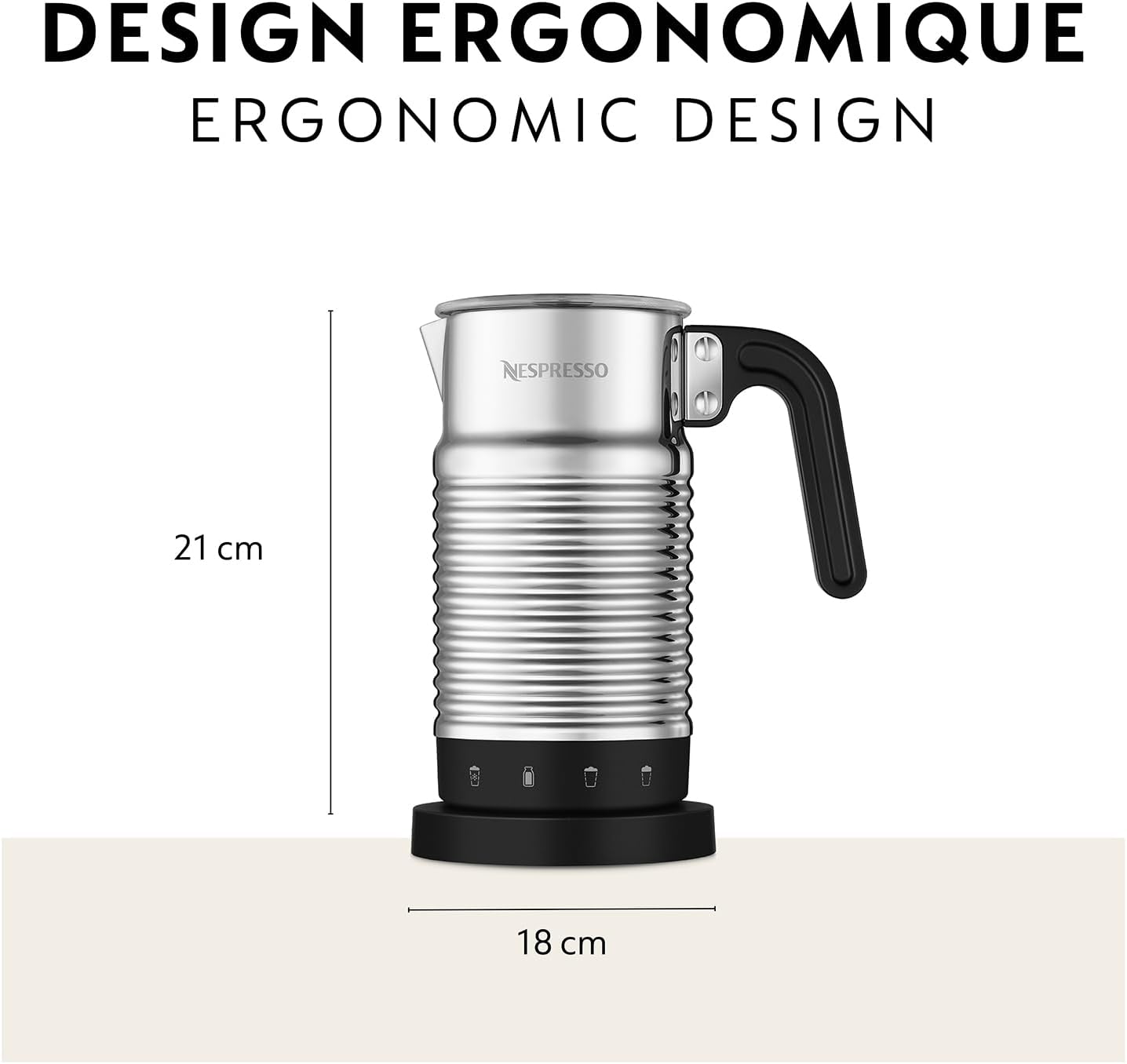 Nespresso Aeroccino 4 Silver