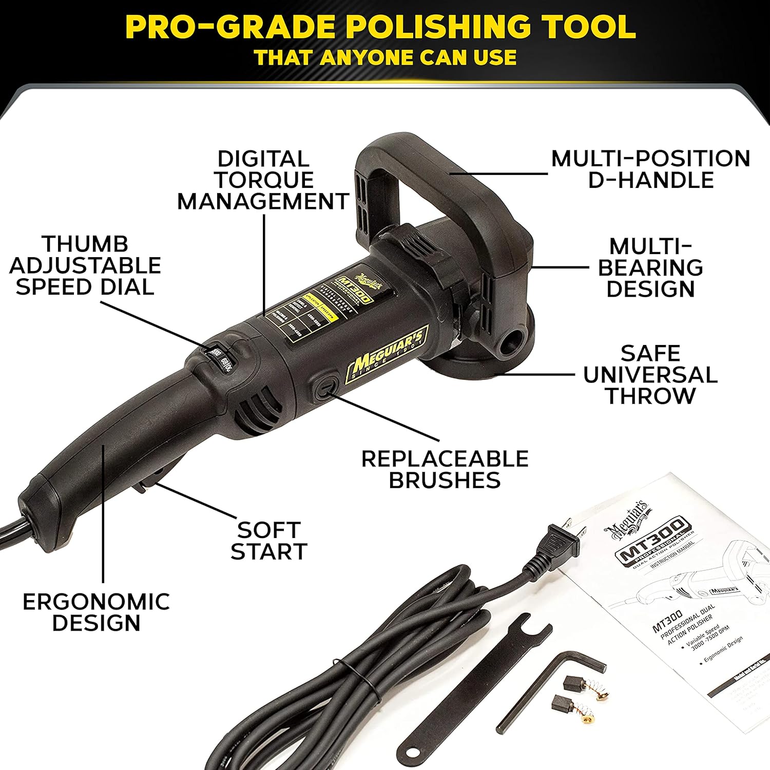 Meguiar's Professional MT300 Polisher