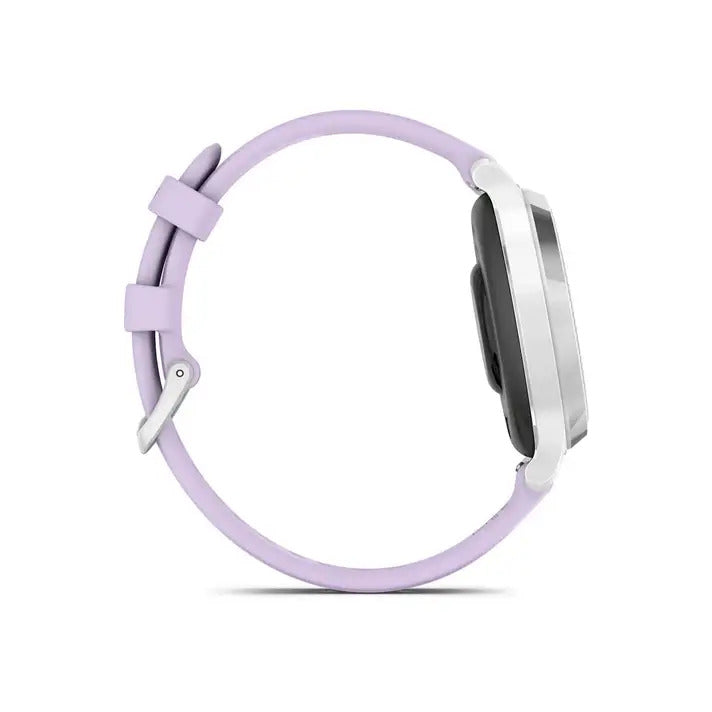 Garmin Lily 2 with Silicone Band - Silver Purple