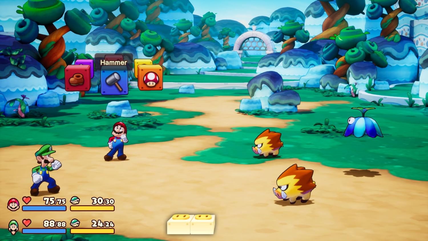 Mario & Luigi Brothership pour Nintendo Swich - Jeu de titre