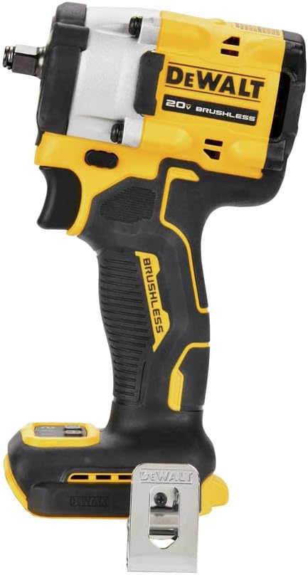 Dewalt Atomic 20V MAX Brushless Lithium-Ion 3/8 in. Clé à chocs sans fil 3/8 po avec enclume en forme d'anneau - Outil seulement