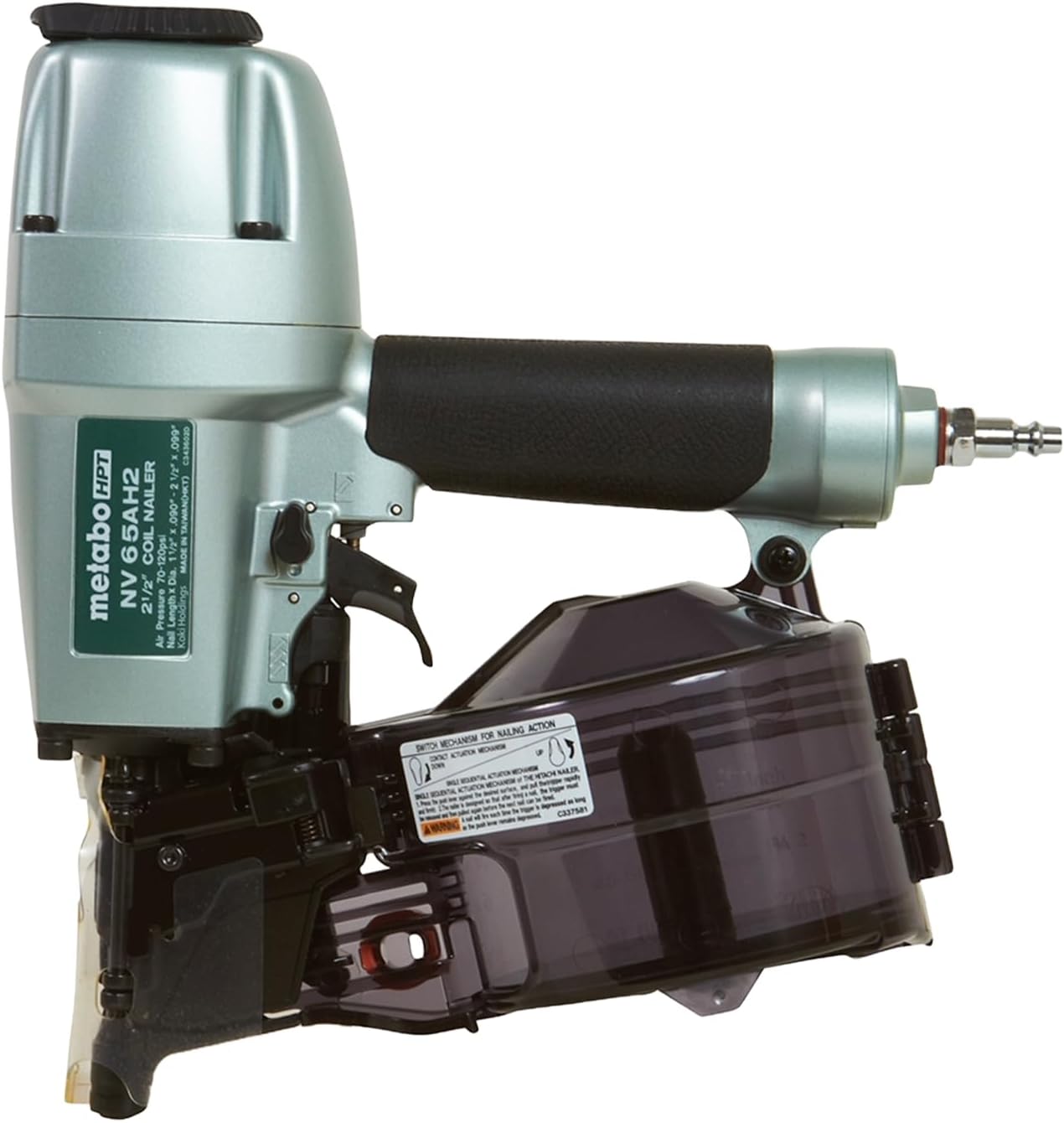 Metabo HPT Coil Siding Nailer - 15 Degree