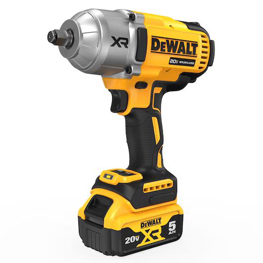 Dewalt 20V Max XR 1/2" clé à chocs à couple élevé - 2 batteries et kit chargeur