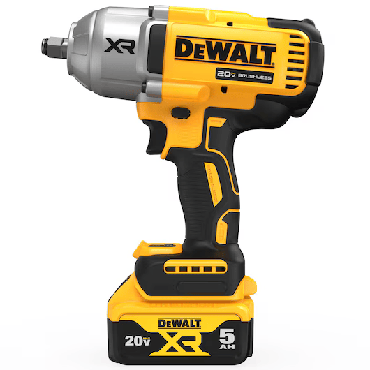 Dewalt 20V Max XR 1/2" clé à chocs à couple élevé - 2 batteries et kit chargeur