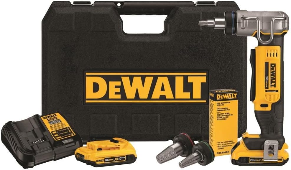 Dewalt 20V Max 1" Pex Expander Tool Kit