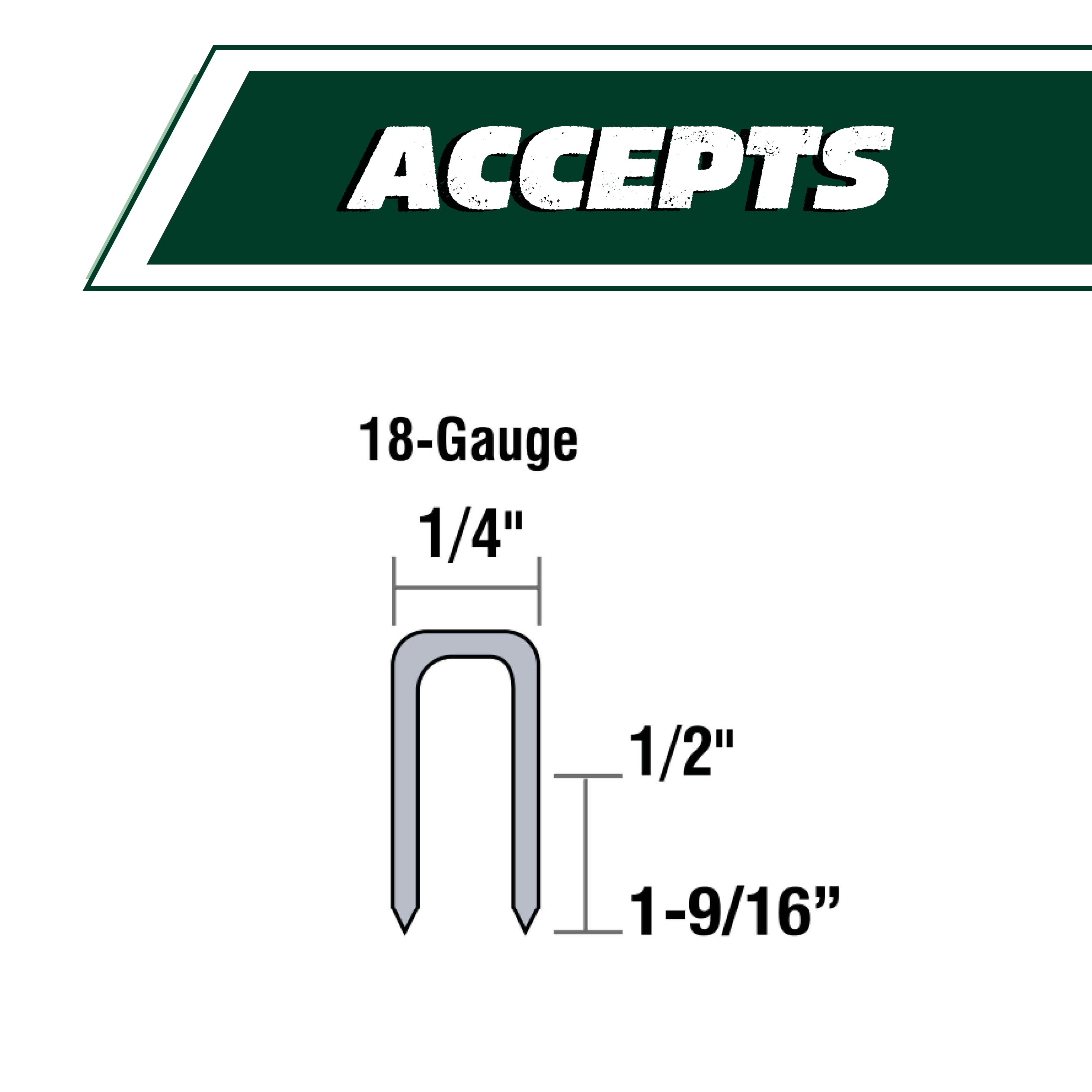 Metabo HPT Agrafeuse pneumatique pour parquet, calibre 18 - agrafes à couronne 1/4