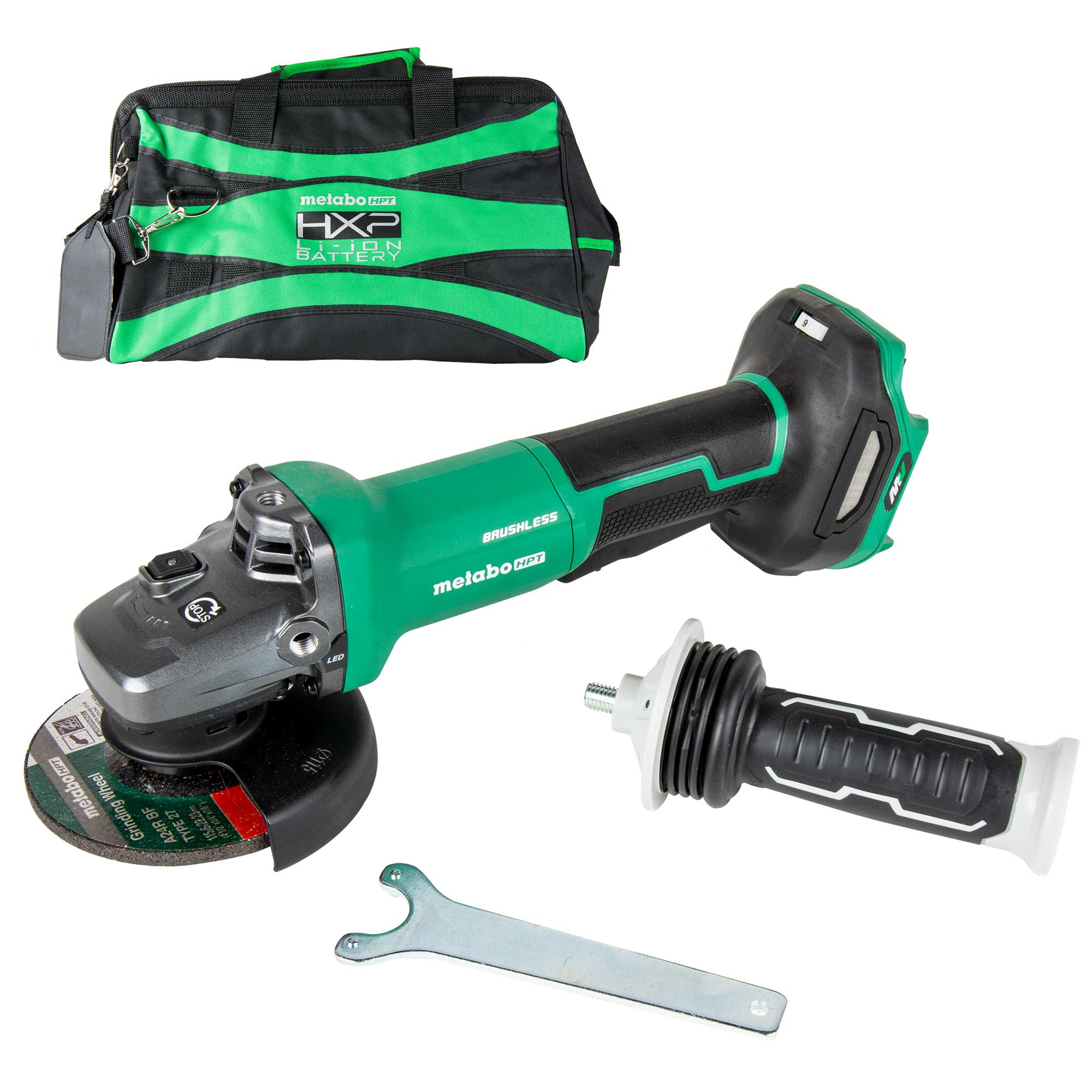 Metabo HPT 36V MultiVolt 4 1/2" Meuleuse d'angle sans fil - Outil seul