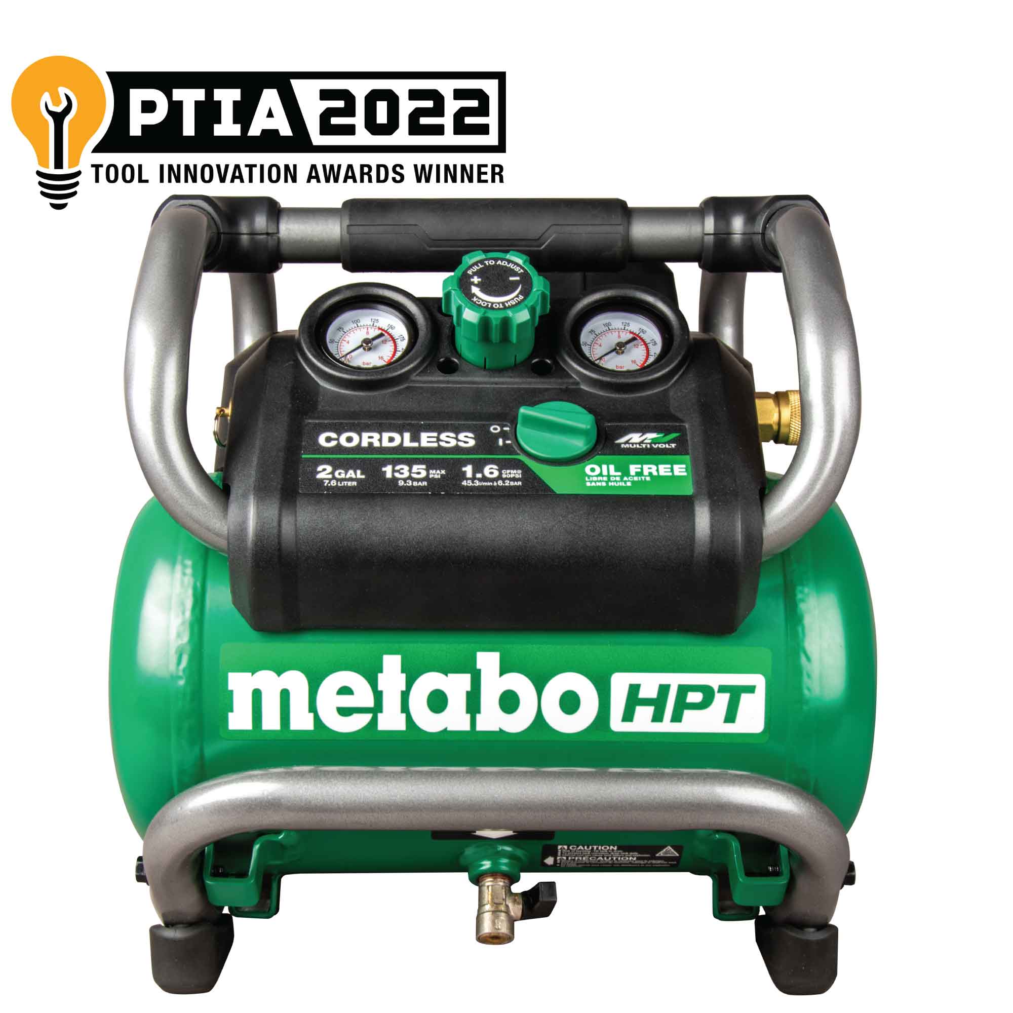 Metabo HPT 36V MultiVolt Compresseur d'air sans fil - Vert