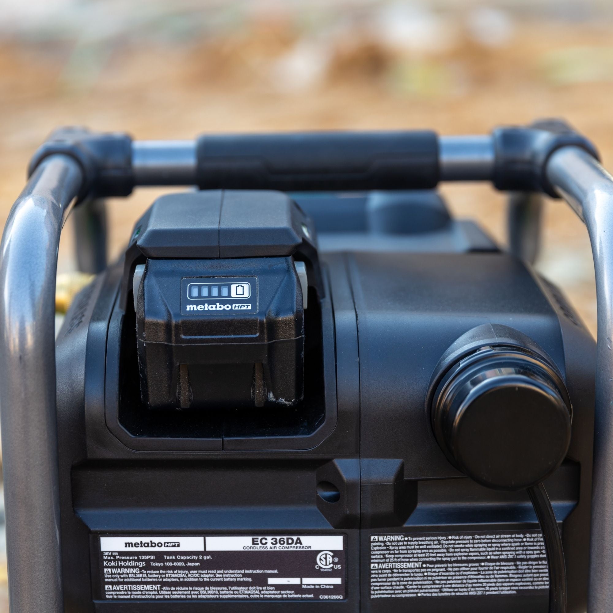 Metabo HPT 36V MultiVolt Compresseur d'air sans fil - Vert